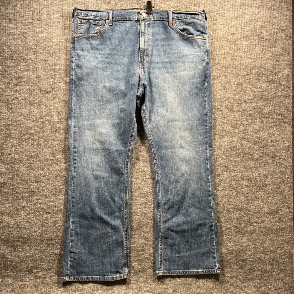 Signature by Levi Strauss Mens Bootcut Jeans Blue Medium Wash 40x30